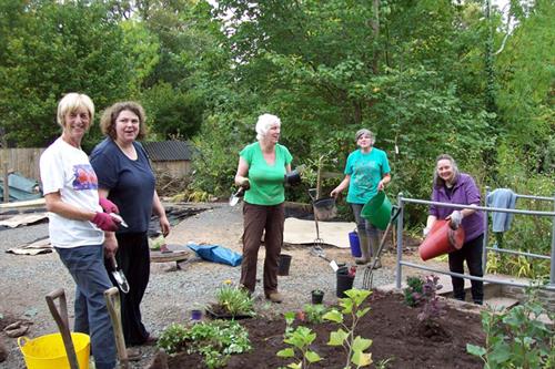 Talgarth Mill Coop Wildlife Garden - Tom-Marshall